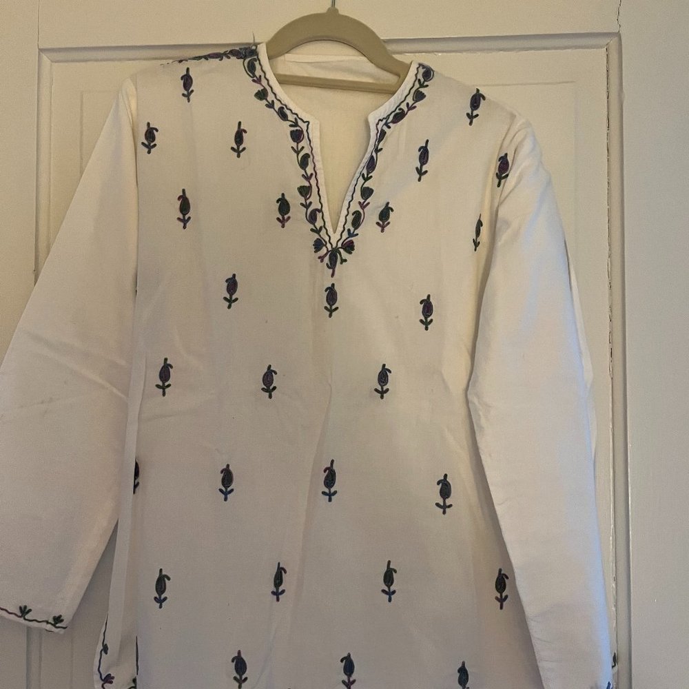 INDIAN COTTON SHORT KURTA